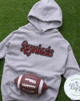 Razorbacks Single Satin Applique Digital Embroidery Design