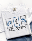 Custom Football Stamps Embroidered