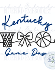 Choose your Team! Basketball Game Day Embroidered-Choose your style