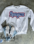 Rangers Single Satin Applique Digital Embroidery Design