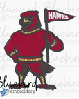 Mascot Embroidery Design – Digital Download | Optional Mascot Personalization
