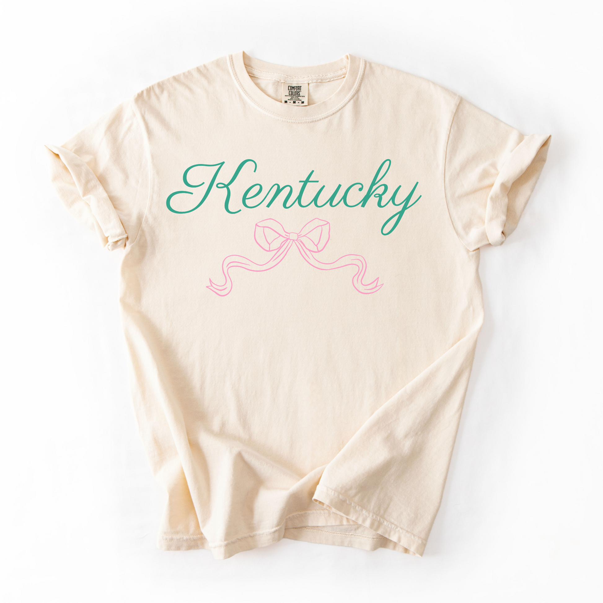 Kentucky Mtn. Laurel Coquette Bow Tee