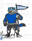 Mascot Embroidery Design – Digital Download | Optional Mascot Personalization