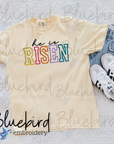 He is Risen Applique Digital Embroidery Design