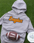 Eagles Single Satin Applique Digital Embroidery Design