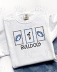 Custom Football Stamps Embroidered