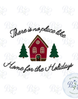 Home for the Holidays Digital Embroidery Design