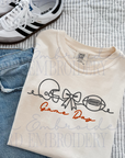 Football Game Day Digital Embroidery Design
