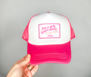 Just a girl who loves God Hat