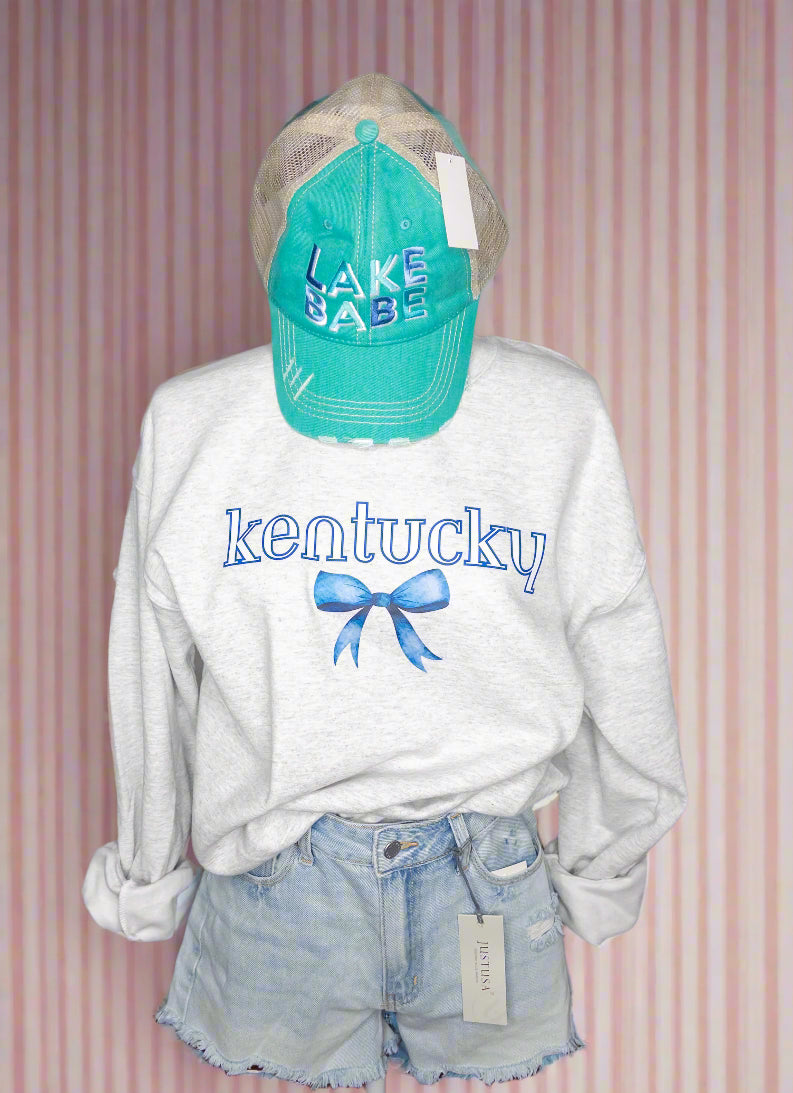 KENTUCKY BOW CREWNECK