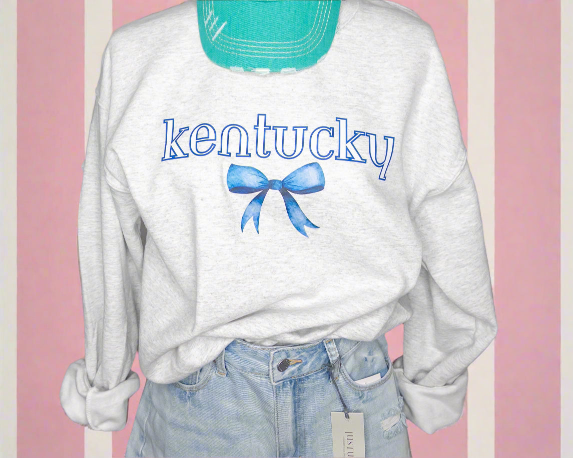 KENTUCKY BOW CREWNECK