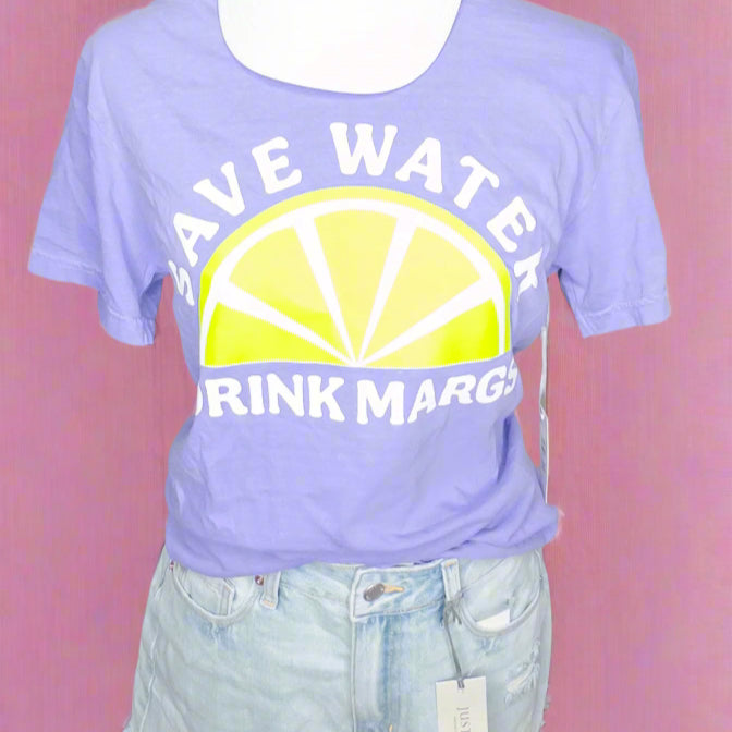 Save Water Drink Margs Graphic Tee