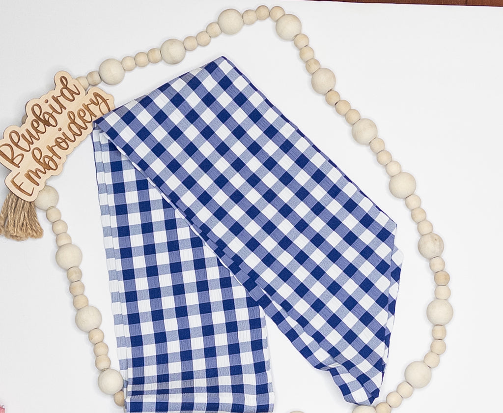 Checkered Sashes Multiple Colors- Add-On (No Embroidery)