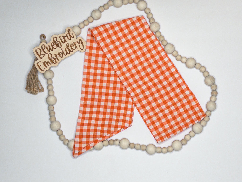 Checkered Sashes Multiple Colors- Add-On (No Embroidery)