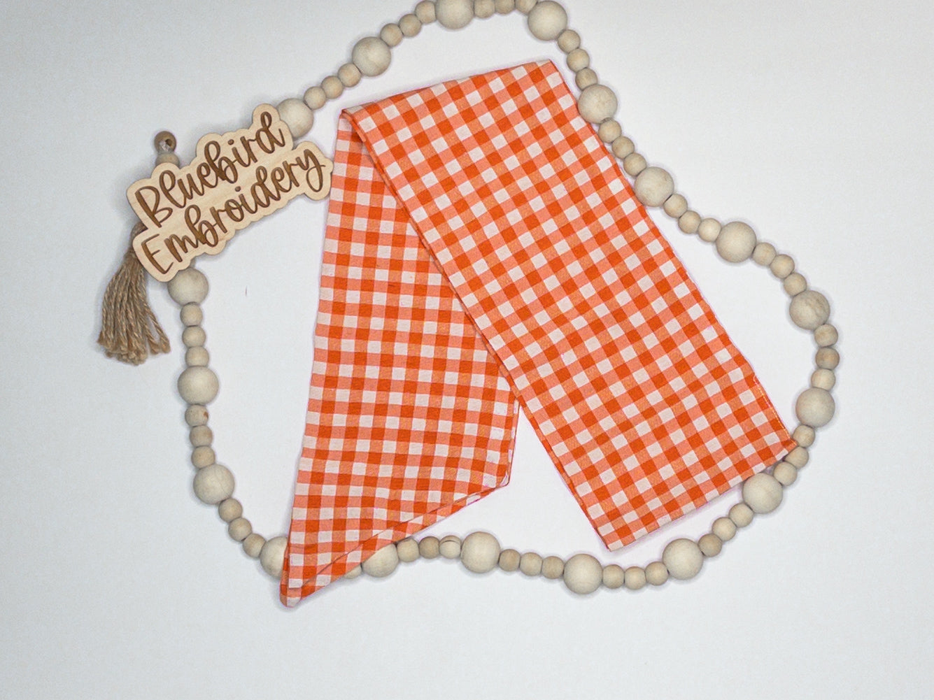 Checkered Sashes Multiple Colors- Add-On (No Embroidery)