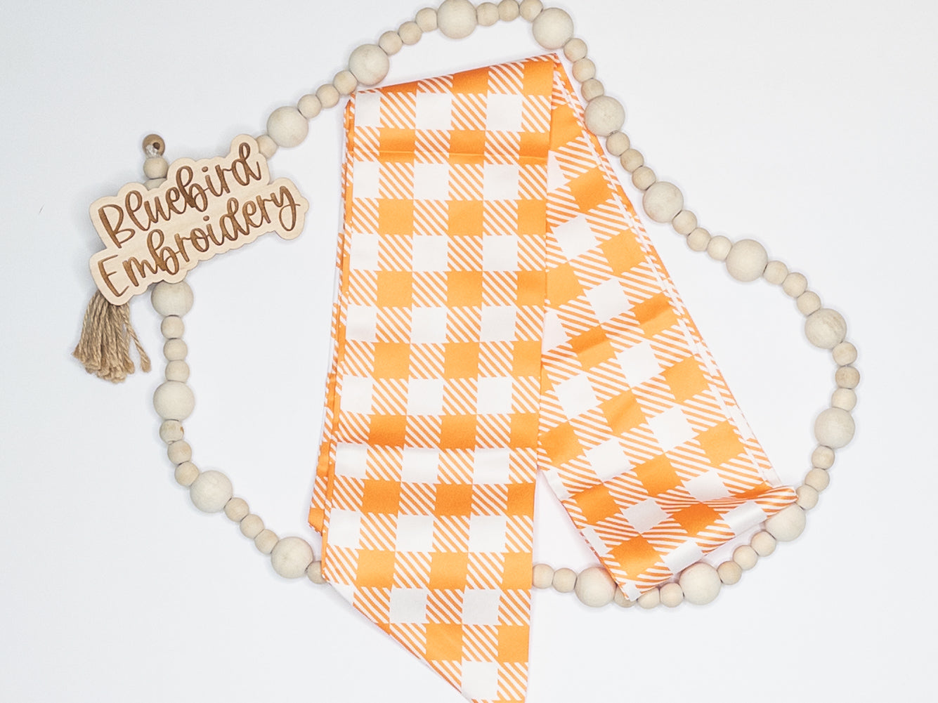 Checkered Sashes Multiple Colors- Add-On (No Embroidery)