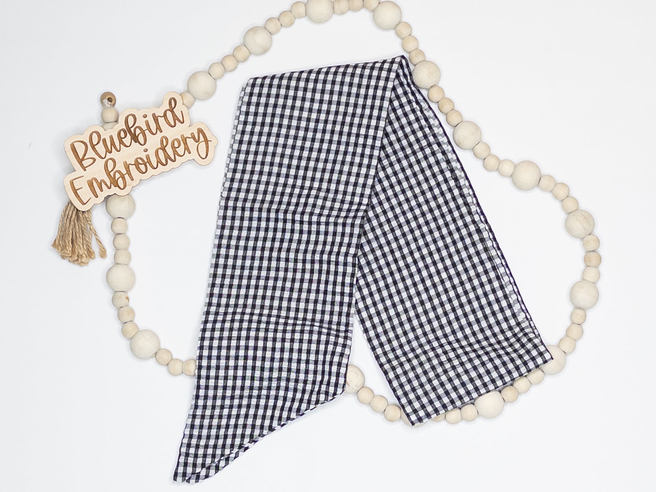 Checkered Sashes Multiple Colors- Add-On (No Embroidery)