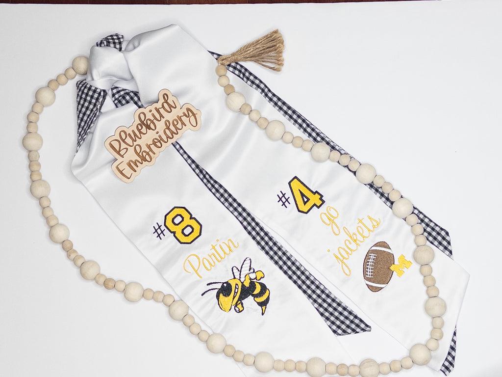 Custom Embroidered Door Wreath Sash Request-See Details