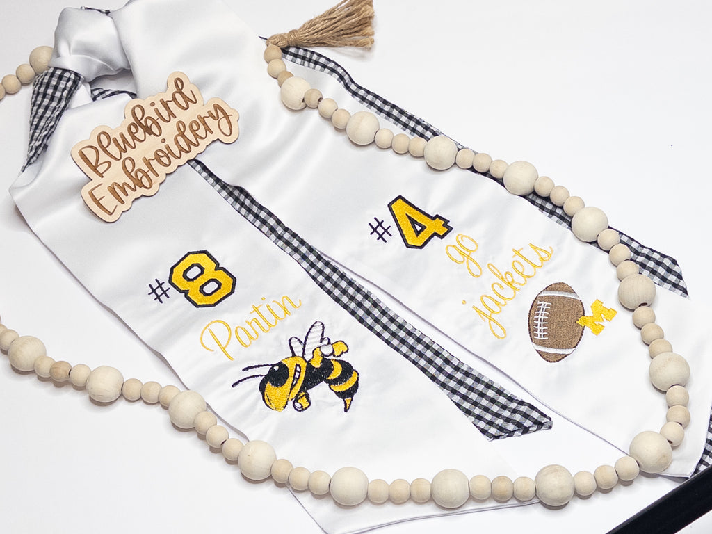 Custom Embroidered Door Wreath Sash Request-See Details