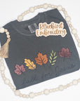 Fall for Jesus Embroidered Tee
