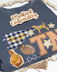 Tennessee Doodle Applique Embroidered Sweatshirt