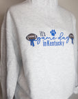 Gameday in Kentucky Embroidered Quarter Zip