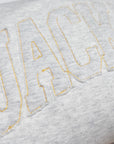 Custom Tone on Tone Applique Embroidered Sweatshirt
