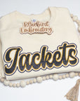 Semi-Custom Request for Digital Design-Vintage Script Mascot Applique