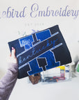 KY State Monogram Applique Embroidered Sweatshirt