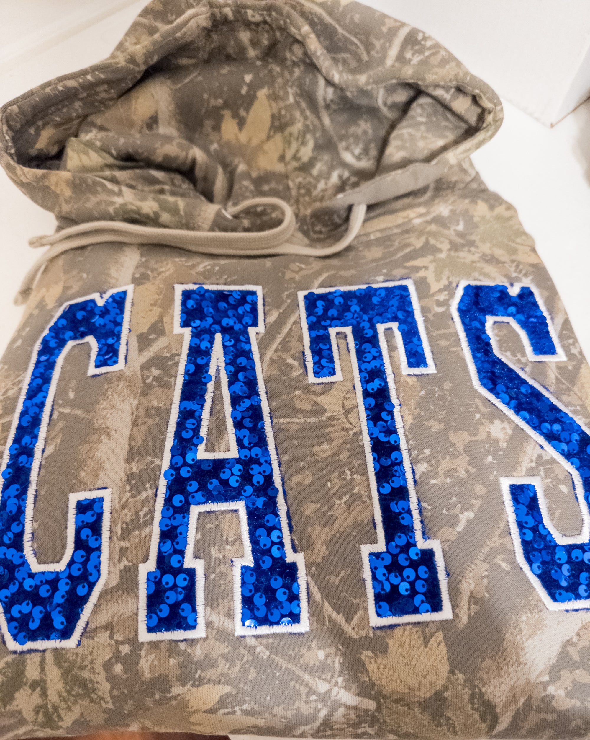Custom Deadwood Camo Hoodie or Crewneck-Sequin