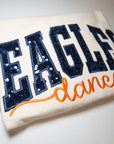 Varsity + Script Appliqué Sweatshirt