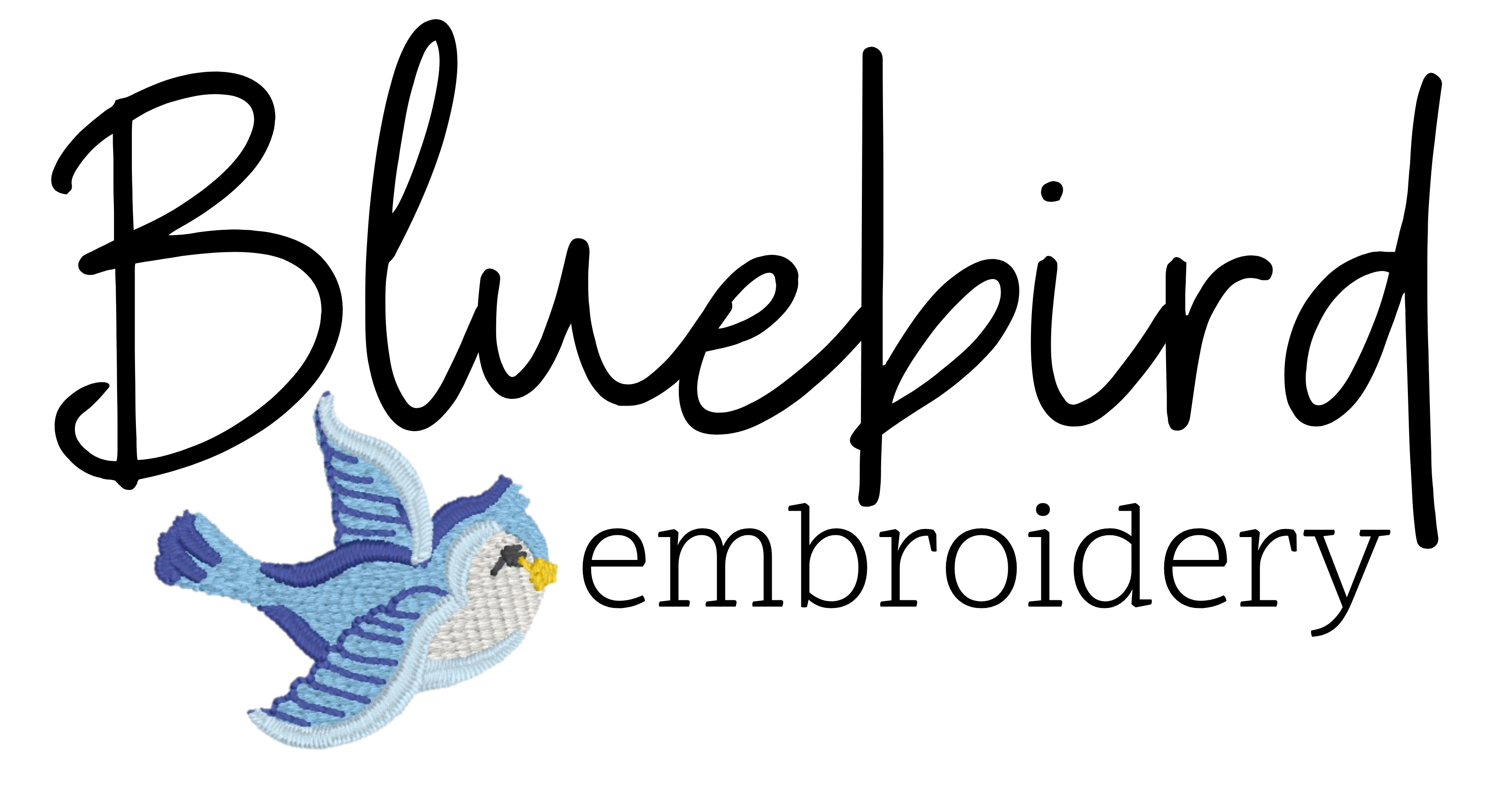 Bluebird Embroidery