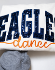 Varsity + Script Appliqué Sweatshirt