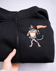 Embroidered Mascot Quarter Zip