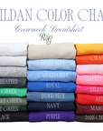 Custom Chenille Yarn Sweatshirt-Choose your team!