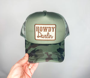 Howdy Darlin Camo Hat