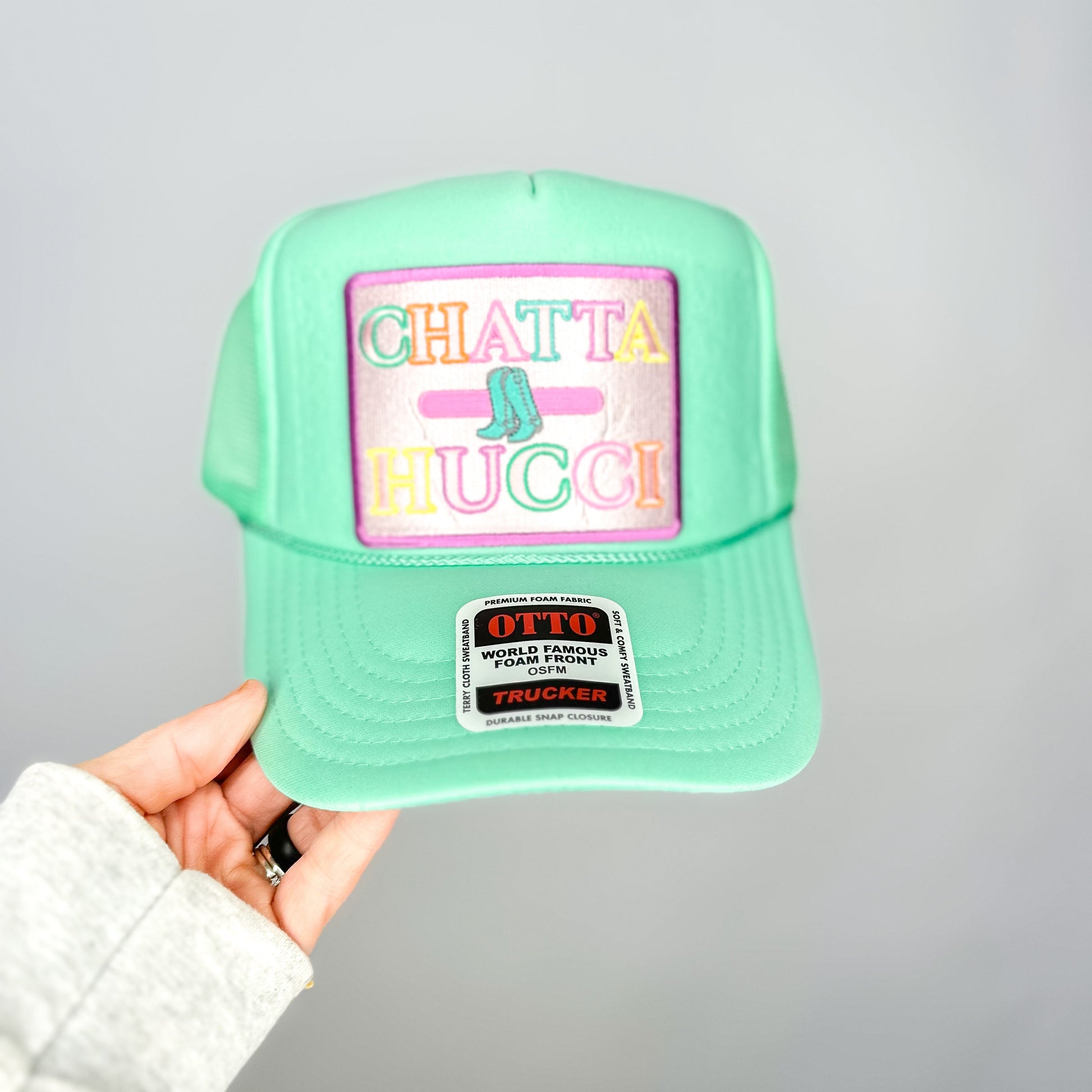 Chattahucci Boot Trucker Hat