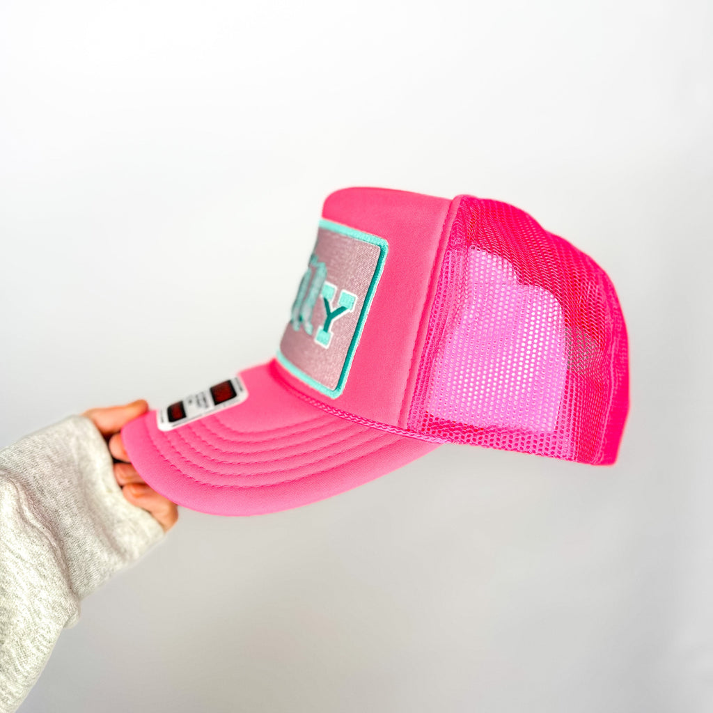 Raised on Dolly Trucker Hat