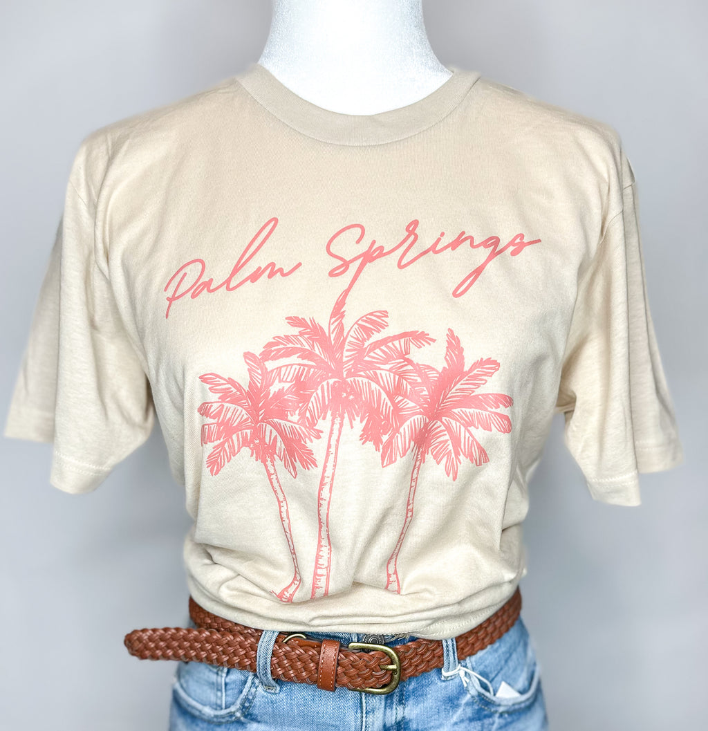 **Limited Edition**Palm Springs Screen Printed Tee