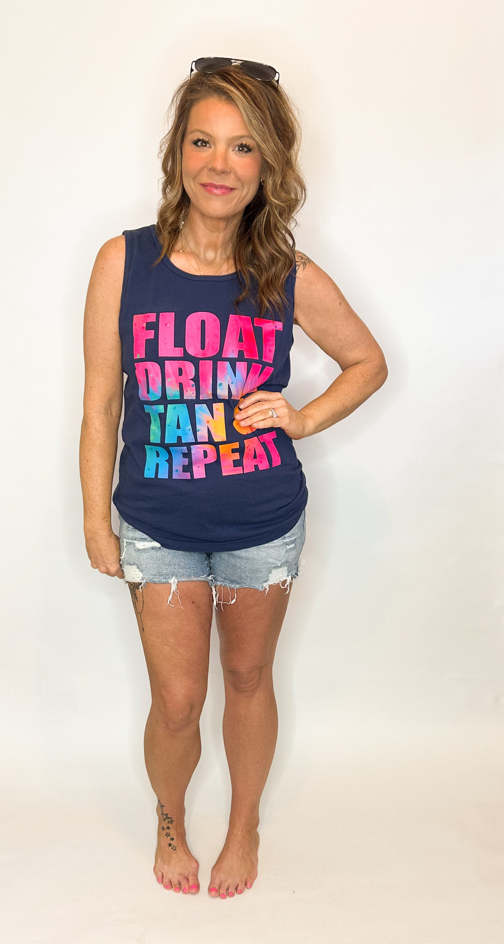Float, Drink, Tan & Repeat Tank