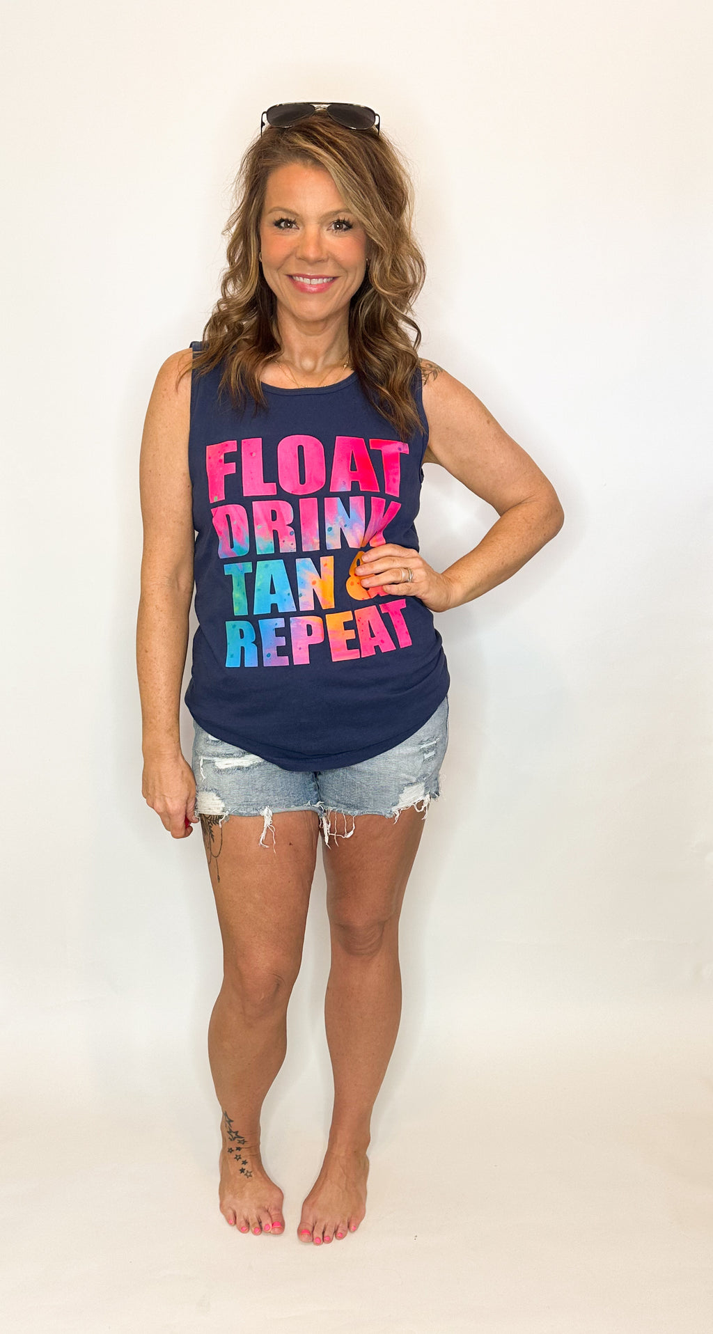 Float, Drink, Tan & Repeat Tank