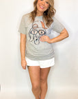 Tennessee Hound Glasses Themed Game Day  Hat Graphic T-shirt