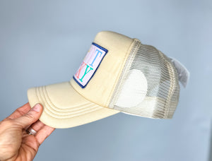 Kentucky Colorful Patch Trucker Hat