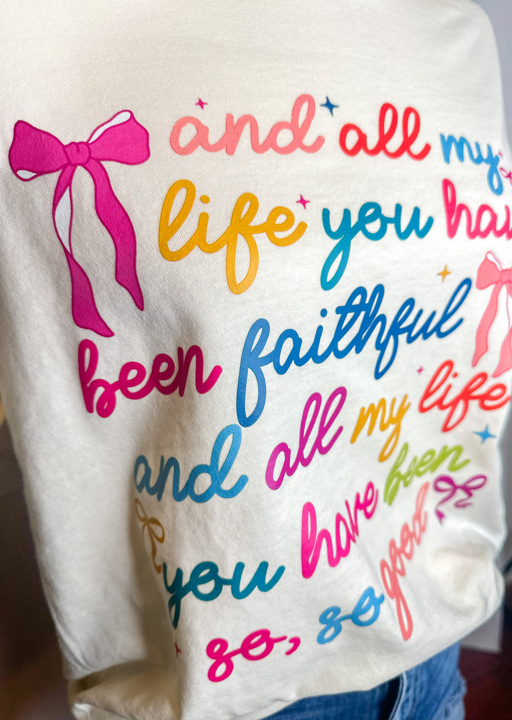 **Limited Edition**All my Life Screen Printed Tee