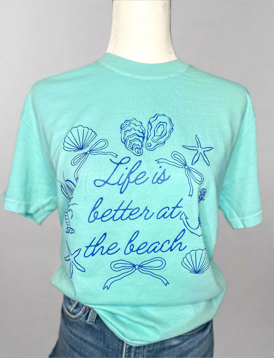 ** Limited Edition**Life is Better at the Beach Tee