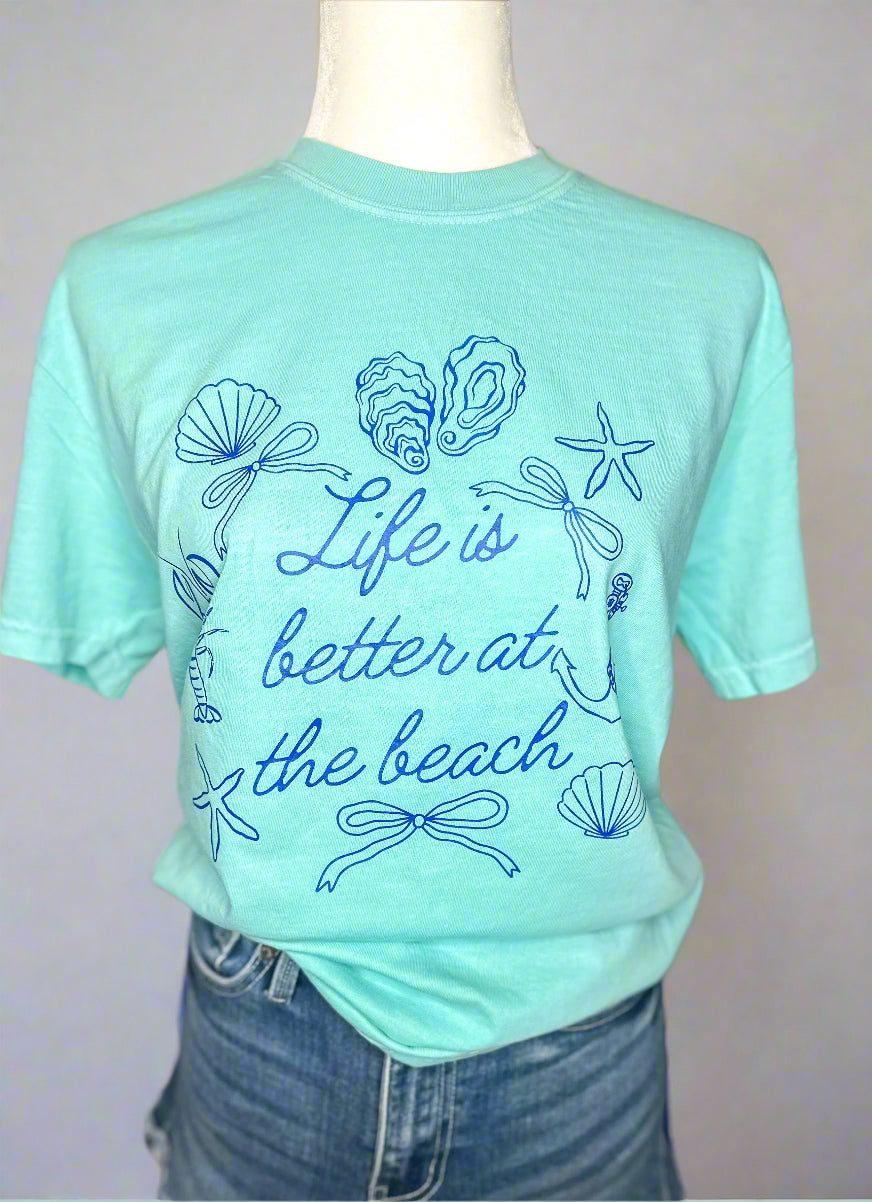 ** Limited Edition**Life is Better at the Beach Tee