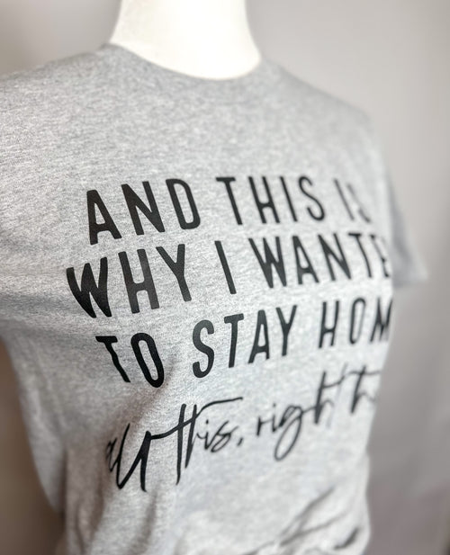 ** Limited Edition** All this Right Here Screen Printed Tee
