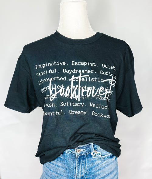 ** Limited Edition** Booktrovert Screen Printed Tee