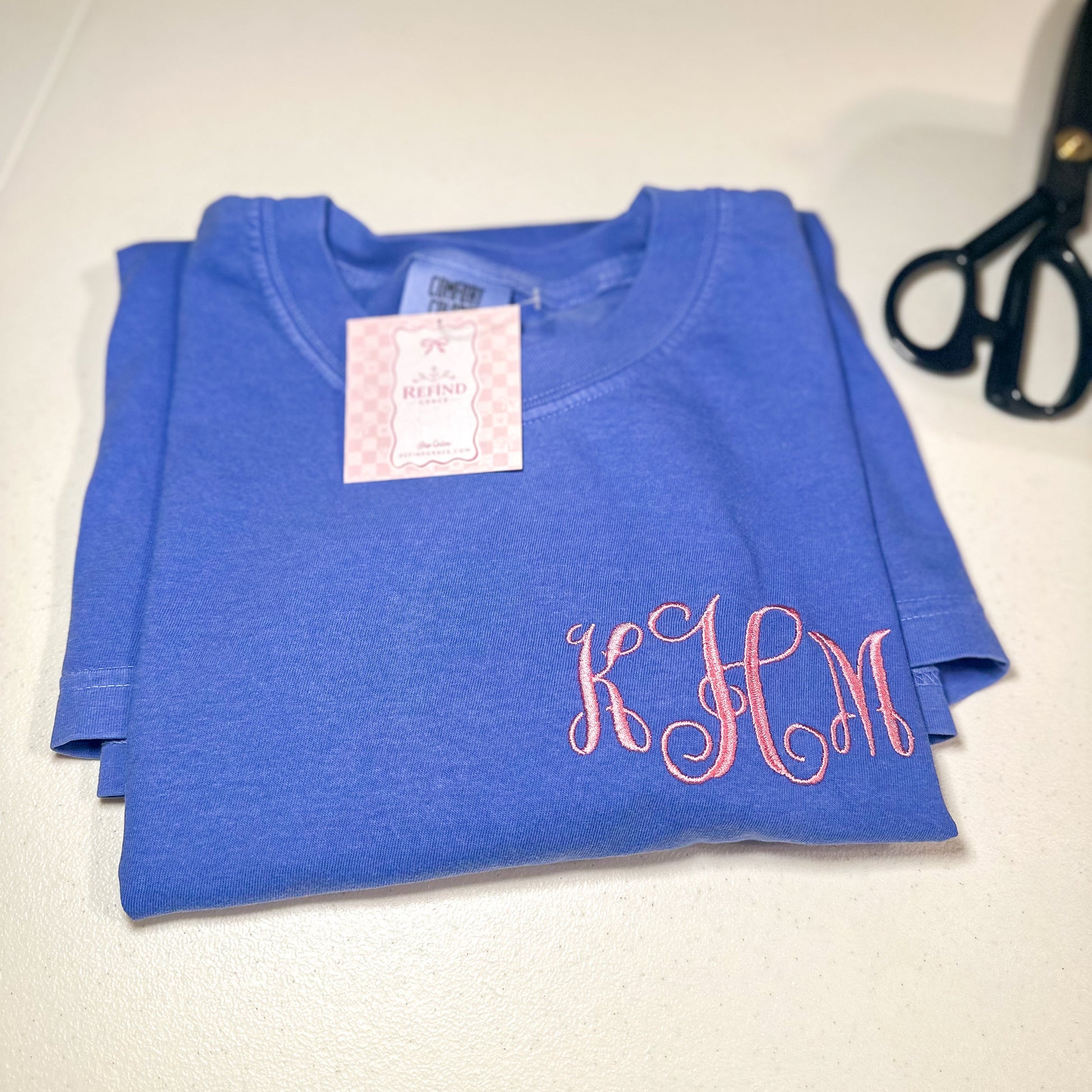 Classic Monogram Embroidered Tee