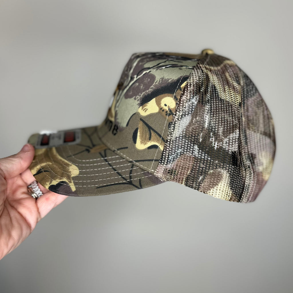 Personalized Buck Deer Snapback Hat
